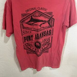 Comfort Colors Pink T-Shirt Port Aransas